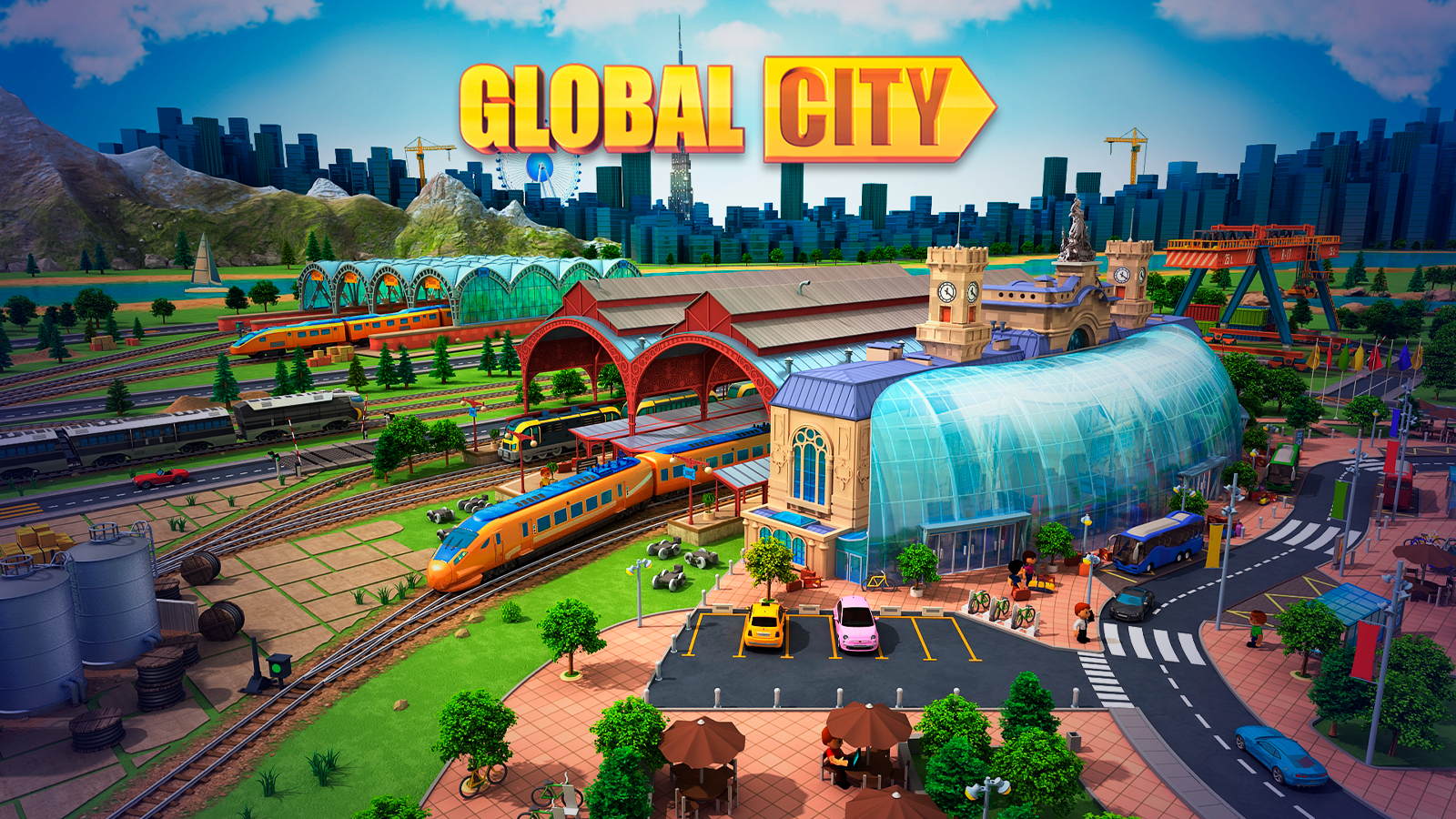 Плюс сити 2024. Global City поезда. Глобал Сити игра фабрика. Глобал City май геймс. Глобал Сити стройплощадка.